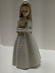 Figura Niña Oradora Primera Comunión Nao by Lladro 9" - Imagen 1 de 7