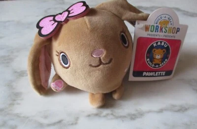 Build A Bear Kabu Pawlette Bunny Mini Plush 4" Ball Shape Slow Foam Squeeze - Image 1 of 4