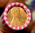 1970’s OBW ORIGINAL BANK WRAPPED ROLL BU UNCIRCULATED LINCOLN Memorial  PENNIES