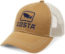 Costa Del Mar XL Bass Trucker Hat Brown | HA 18wb