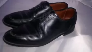 Allen Edmonds LASALLE Split-Toe Oxfords Black Mens Dress Shoes 10.5 D - Picture 1 of 1
