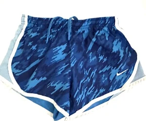Nike Dri-Fit Running Short Girl's Small Blue Athletic - Picture 1 of 5