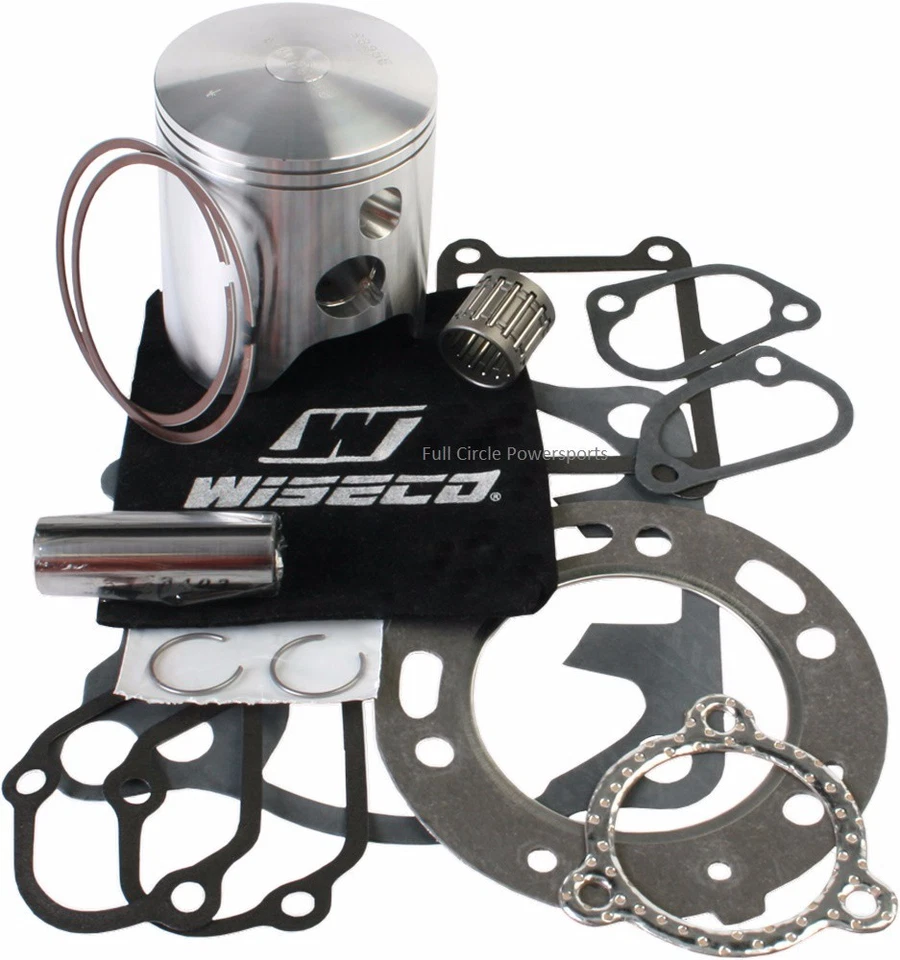 Kit de reconstrucción de extremo superior Wiseco 90-91 Honda CR250 anillos de pistón pasador cojinete clips Gskt Foto 1 de 1