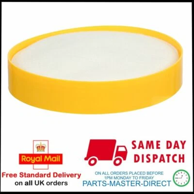FITS DYSON DC05 DC08 DC14 DC19 VACUUM CLEANER H LEVEL YELLOW POST MOTOR FILTER - Image 1 of 4