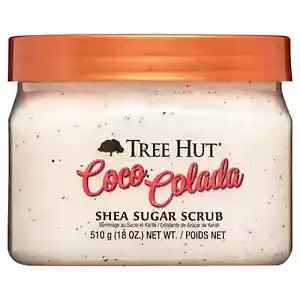 Tree Hut Coco Colada Shea Sugar Exfoliating and Hydrating Body Scrub, 18 oz. NEW - Picture 1 of 1