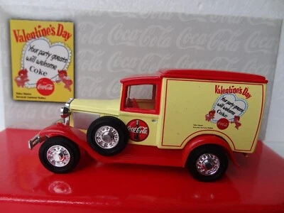 Matchbox Collectibles Coca Cola 1930 Ford Model A Valentine's Day Diecast 1: 43 - Image 1 of 4