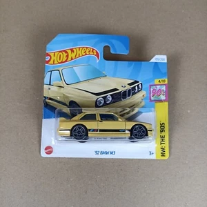 Hot Wheels 92 BMW M3 2024 HW THE 90'S Yellow Short Card - Bild 1 von 2
