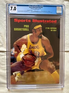 Sports Illustrated 1972 AVAILABLE NOW! Wilt Chamberlain CGC 7.0 2nd Of 9 Pop 1 - Picture 1 of 3