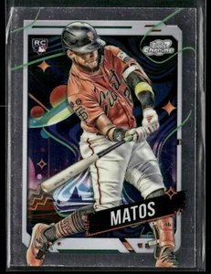 2024 Topps Chrome Cosmic #29 Luis Matos San Francisco Giants - Picture 1 of 2