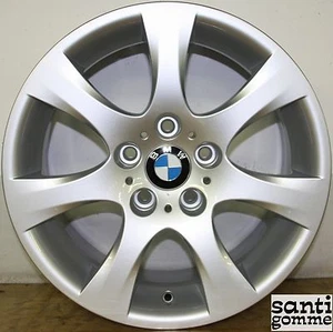 1 CERCHIO IN LEGA 8 x 17 " BMW SERIE 3 e90 ORIGINALE RIVERNICIATO 6764623 - Imagen 1 de 1