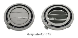 Boquilla de ventilador de aire lateral 1 pieza (interior gris) apta para Hyundai Palisade 2020-2024 - Imagen 1 de 2