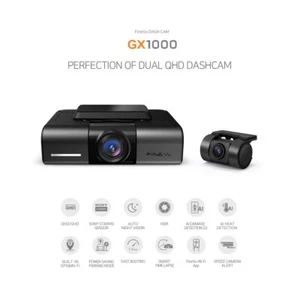 FineVu GX1000 Dual QHD WiFi Dashcam 32GB, QHD-QHD 2ch, Non-LCD, Speed Alert - Picture 1 of 18
