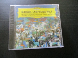 Mahler: Symphony No. 9 Pierre Boulez Chicago Symphony Orchestra DG - NEW - Imagen 1 de 2