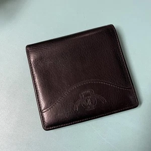 Vintage Ghurka Marley Hodgson Bifold Leather Men’s Wallet USA Made Black EUC - Picture 1 of 12