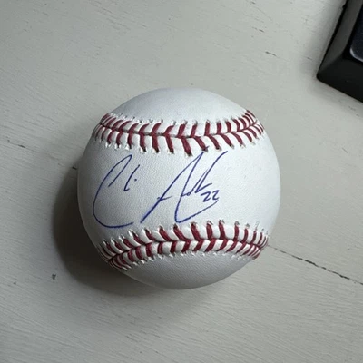 克里斯·阿彻签名ROMBB棒球签名玛瑙认证 — 第 1/3 张图片