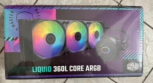 COOLER MASTER - MASTERLIQUID 360L CORE ARGB DISSIPATORE A LIQUIDO - Foto 1 di 3