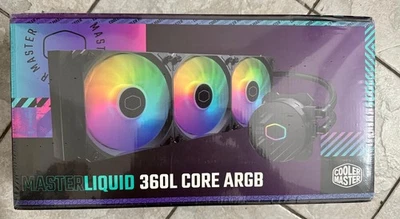 COOLER MASTER - MASTERLIQUID 360L CORE ARGB DISSIPATORE A LIQUIDO - Immagine 1 di 3