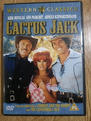 CACTUS JACK [1979]  Western Kirk Douglas Arnold Schwarzenegger [DVD] Region 2  - Image 1 of 3