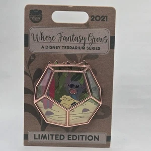 Disney Parks Where Fantasy Grows terrarium series Stitch LE pin - Picture 1 of 5