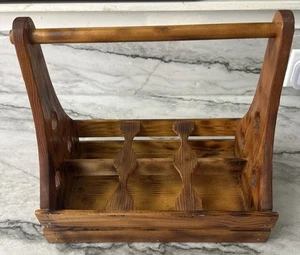 Caddy Box Madera Vintage - Imagen 1 de 9