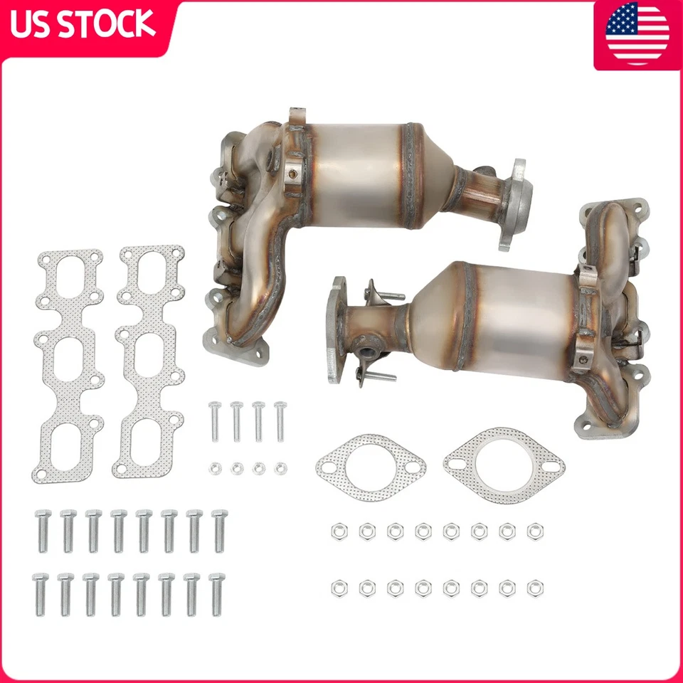 Catalytic Converter For 2013-2015 Ford Flex Left Right Replacement GEARZAAR — 第 1/4 张图片