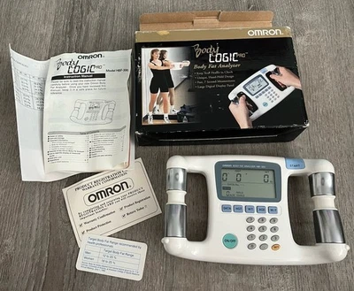 OMRON Body Fat BMI Analyzer HBF-300BL Body Logic Pro Handheld - Image 1 of 4