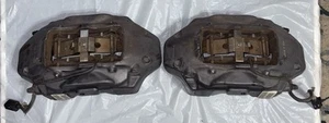 USED 2008-2017 BREMBO BM5 VW TOUAREG FRONT BRAKE CALIPER SET LEFT RIGHT - Picture 1 of 24