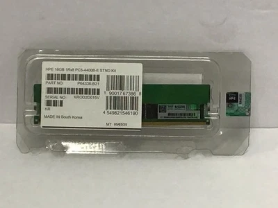 HPE 16GB Memory Module P64338-0A1 DDR5 4800MHz PC5-38400 ECC UDIMM P64336-B21 - Image 1 of 2