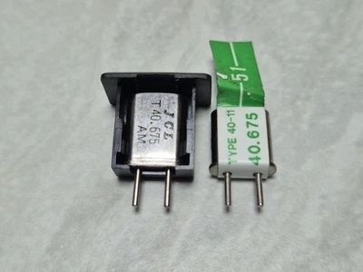 Radio Control RC AM 40MHz Crystals Matching Pair X-Tal Vintage Acoms Radio Gear - Image 1 of 3