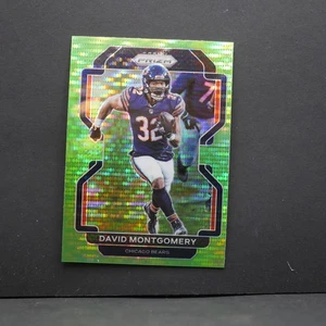 2021 Panini Prizm - David Montgomery #160 Neon Green Pulsar Prizm - Picture 1 of 2