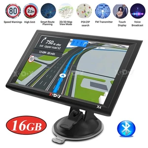 XGODY 9'' Touchscreen GPS Navi Navigationsgerät für PKW LKW 2D/3D-Kartenansicht - Bild 1 von 16