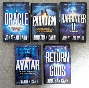 Jonathan Cahn: PARADIGM, ORACLE, AVATAR, RETURN OF THE GODS, HARBINDER II = 5 hc - Picture 1 of 6