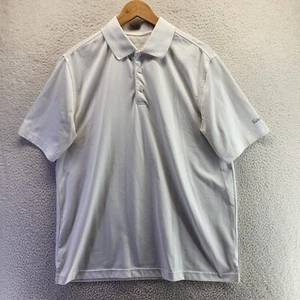 Walter Hagen 11 Majors Golf Polo Shirt Mens Medium White Short Sleeve Collar - Picture 1 of 15