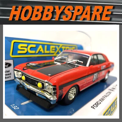 SCALEXTRIC 1/32 FORD FALCON XW GTHO PHASE 1 SLOT CAR 1969 BATHURST MOFFAT #61 - image 1 of 4