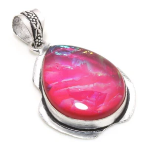 Good Look Triplet Opal Gemstone 925 Sterling Silver Handmade Pendant R-9 - Picture 1 of 5