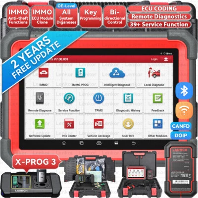 2025 LAUNCH X431 IMMO ELITE Professionnel Clé  Programmier diagnostics OBD2 - Image 1 of 4