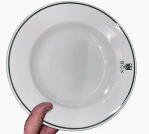 B05. Bundesgrenzschutz Suppenteller. Grenzschutz Frühe Bundeswehr Teller Gsg9 - Bild 1 von 2
