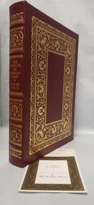 100 величайших книг Оскара Уайльда из Easton Press ФОТОГРАФИЯ ДОРИАНА СЕРОГО 2004 - Изображение 1 из 4