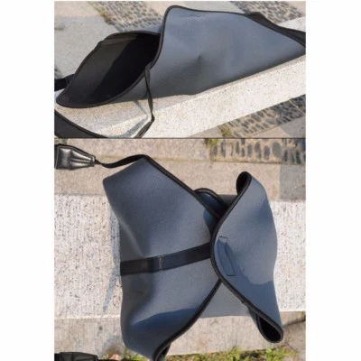 Neoprene Wrap Protector Bag Cover Cloth Holder for Camera Lens 50cmX50cm Gray - Image 1 of 4