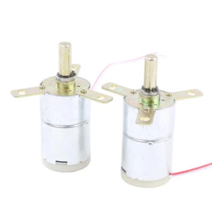 2 PIEZAS Alto Par 12V DC 25 RPM Caja de Engranajes Stabilivolt Motor Eléctrico Repuesto - Imagen 1 de 5