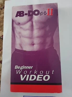 AB-DOer II 2 VHS Video - Men Fitness, Exercise, Health - Beginner Workout Video - Image 1 of 4
