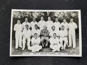 1935 Pattreiouex Sporting Events & Stars Card # 4 South African Team (EX/NM) - Picture 1 of 3