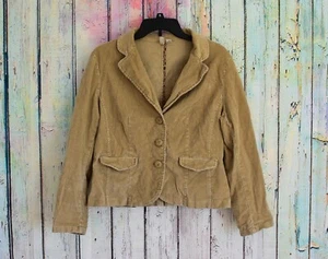 Blazer giacca donna St John's Bay velluto a coste petite taglia PL colletto USATO - Foto 1 di 11
