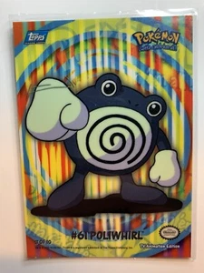2000 Topps Pokemon TV Poliwhirl #61 Stick-Ons Sticker 3 of 10 FREE COMBINED SHIP - Picture 1 of 2