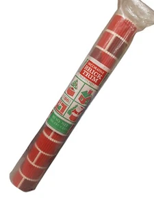 Vintage Kaycrest Decorative Corrugated Faux Brick Trim Christmas Roll 10 Sq Feet - Picture 1 of 1