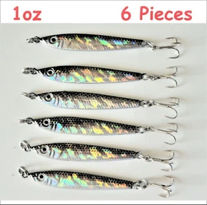 Señuelos de pesca de agua salada de anchoa mega cebo vivo de 1 oz - Imagen 1 de 2
