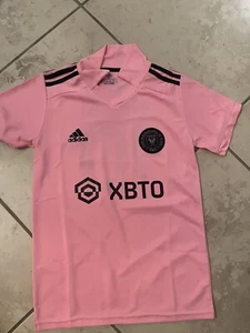 Adidas Miami Club Internacional XBTO #10 Messi Soccer Jersey Sz M Aeroready - Picture 1 of 5