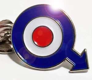 RAF Roundel - Top Quality Enamel Pin Badge - The Who - The Jam (16mm x 16mm). - Picture 1 of 1