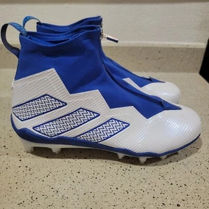 Adidas Nasty 2.0 tacchetti calcio GV8307 blu/bianco taglia 12 NUOVI CON ETICHETTE - Foto 1 di 10