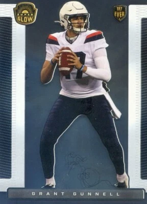 2021 Super Glow Sports Inaugural GRANT GUNNELL 1st Ever Base Silver Card #22 - Image 1 of 2